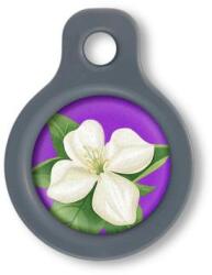 Blucky Jasmine Purple Dog Tag small - falatozoo