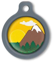 Blucky Colorado Yellow Dog Tag medium - falatozoo