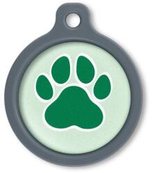 Blucky Wild Paw Pastel Green Dog Tag large - falatozoo