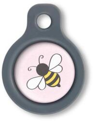 Blucky Bee Rose Dog Tag small