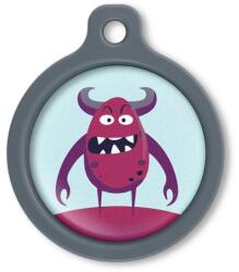 Blucky Beastie Pastel Turquoise Dog Tag large