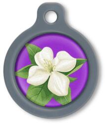 Blucky Jasmine Purple Dog Tag medium - falatozoo