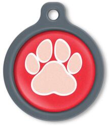 Blucky Wild Paw Red Dog Tag large