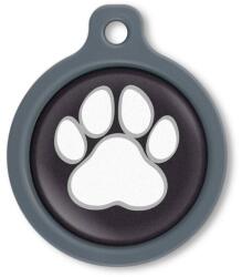 Blucky Wild Paw Black Dog Tag large - falatozoo