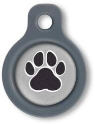 Blucky Wild Paw Grey Dog Tag small - falatozoo