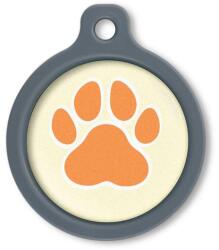 Blucky Wild Paw Pastel Yellow Dog Tag large