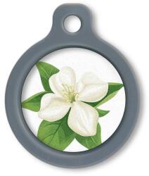 Blucky Jasmine White Dog Tag medium - falatozoo