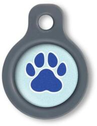 Blucky Wild Paw Pastel Turquoise Dog Tag small - falatozoo