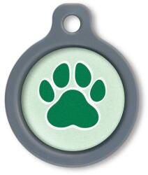 Blucky Wild Paw Pastel Green Dog Tag medium - falatozoo