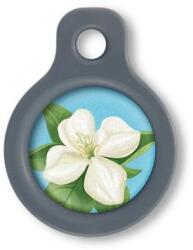 Blucky Jasmine Turquoise Blue Dog Tag small