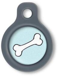 Blucky Bone Pastel Turquoise Dog Tag small - falatozoo