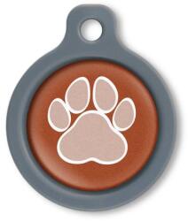 Blucky Wild Paw Brown Dog Tag medium - falatozoo