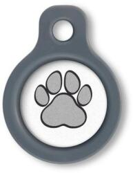 Blucky Wild Paw White Dog Tag small - falatozoo
