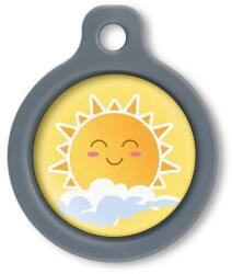 Blucky Sunny Yellow Dog Tag medium