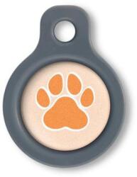 Blucky Wild Paw Pastel Orange Dog Tag small - falatozoo