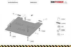  SMP00.503-2 - Osztóművédő lemez (20958T) (20958T_smp)