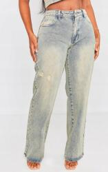 Prettylittlething IC77313 Prettylittlething Egyenes Farmer Nadrág Széles (47) Xs