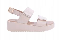Caprice Bézs színű bőr platformos szandál Caprice 28307 méret38 (28307)