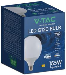 V-TAC CREE SMD 22W E27 hideg fehér G120 LED égő - SKU 21200236 (21200236)