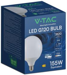 V-TAC CREE SMD 22W E27 természetes fehér G120 LED égő - SKU 21200226 (21200226)