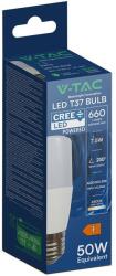 V-TAC CREE LED 7.5W E27 hideg fehér T37 LED égő - SKU 21146-6 (21146-6)