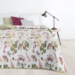 Takoy Cuvertură ROSA 170x210 cm cu model estival de flori și crenguțe DESIGN 91