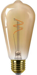 Philips ST64 E27 LED fényforrás, dimmelhető, 3, 1W=25W, 1800K, 270 lm, 220-240V (929004584501)