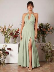 Shein KC36220 Shein Ruha Maxi Elegáns Slicc Nyitott Hát (48) S