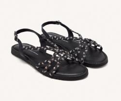 Gioseppo Fekete raffia szandál lapos talppal Gioseppo 75092 r40 (75092)