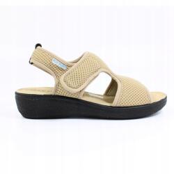  Bézs színű, kényelmes Fly Flot 55B85 női szandál, 36-os méret (55B85)