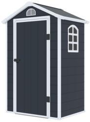 CoverTech Bergen műanyag szerszámos ház 1, 3 x 1 m CoverTech antracit (CT060)