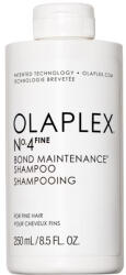 OLAPLEX No. 4 Fine Bond Maintenance hajmegújító sampon vékonyszálú hajra, 250 ml - hajpatika