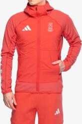 Adidas Poc Presentation Wear Fleece Jacket Polár - pure ruby - M