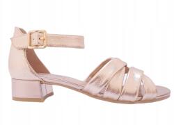Caprice Elegáns arany női szandál zárt sarokkal Caprice 28201 méret37 (28201)