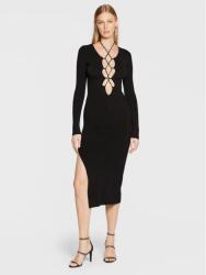 Patrizia Pepe Ruha fekete, karcsúsított szabású