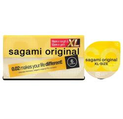 Sagami Original 0, 02 XL - óvszer - 61mm [6 db]