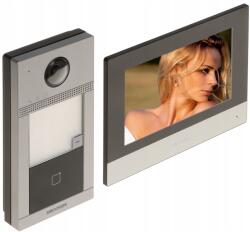 Hikvision DS-KIS604-S(C) Videó Kaputelefon Készlet Hikvision (DS-KIS604-S)