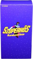  Szuperhős Delay Lidokain Óvszer - 12 db