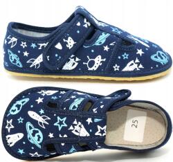 Raweks Barefoot 23 fiú papucs óvodába Raweks kozmosz 14, 5cm (raweks)