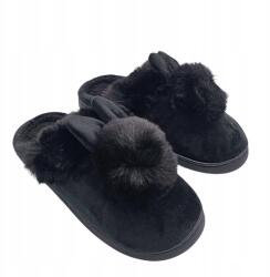 Chung shi Női téli papucsok meleg otthoni Topánka fülekkel 38-39- méret (Kapcie Papcie Laczki Klapki Mięciutkie)