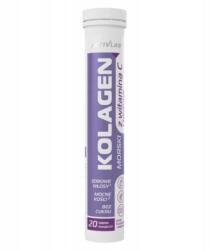 ACTIVLAB Marine Collagen , Căpșuni-Zmeură - 20 comprimate efervescente