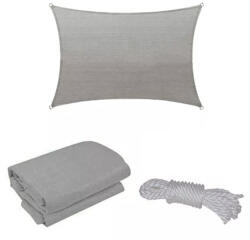  Rana napvitorla négyszög alakú 3x4 m szürke (MXR-02-Grey)