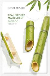 Nature Republic Mască coreeană cu extract de bambus - 23 ml Masca de fata