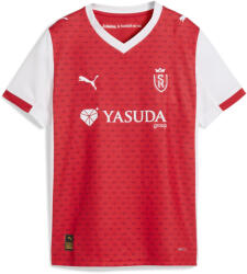 PUMA Gyerek Futball Drycell Légáteresztő Stade De Reims 25/26 Heimtrikot PUMA fehér|vörös