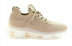 Goe 4034 bézs színű sneaker cipő, 37-es méret (4034)