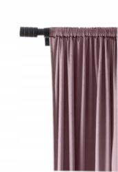 Cotton world Velúr Függöny 140X270 Szalagos Velvet Velúr Hanga Púder (C69)