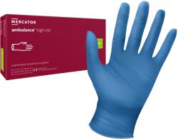 Mercator Medical ambulanță risc ridicat latex fără pudră mănuși de examinare albastru L (RD10011004)