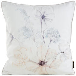 Takoy PREMIUM Kétoldalas bársony díszpárnahuzat virágmintával és díszes szegéllyel-HF-457989