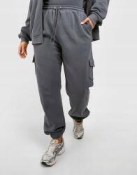 Boohoo WC26305 Boohoo Női Melegítőnadrág Plus Size Zsebekkel (48) 56