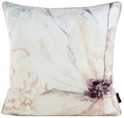 Takoy PREMIUM Kétoldalas bársony díszpárnahuzat virágmintával és díszes szegéllyel-HF-457991